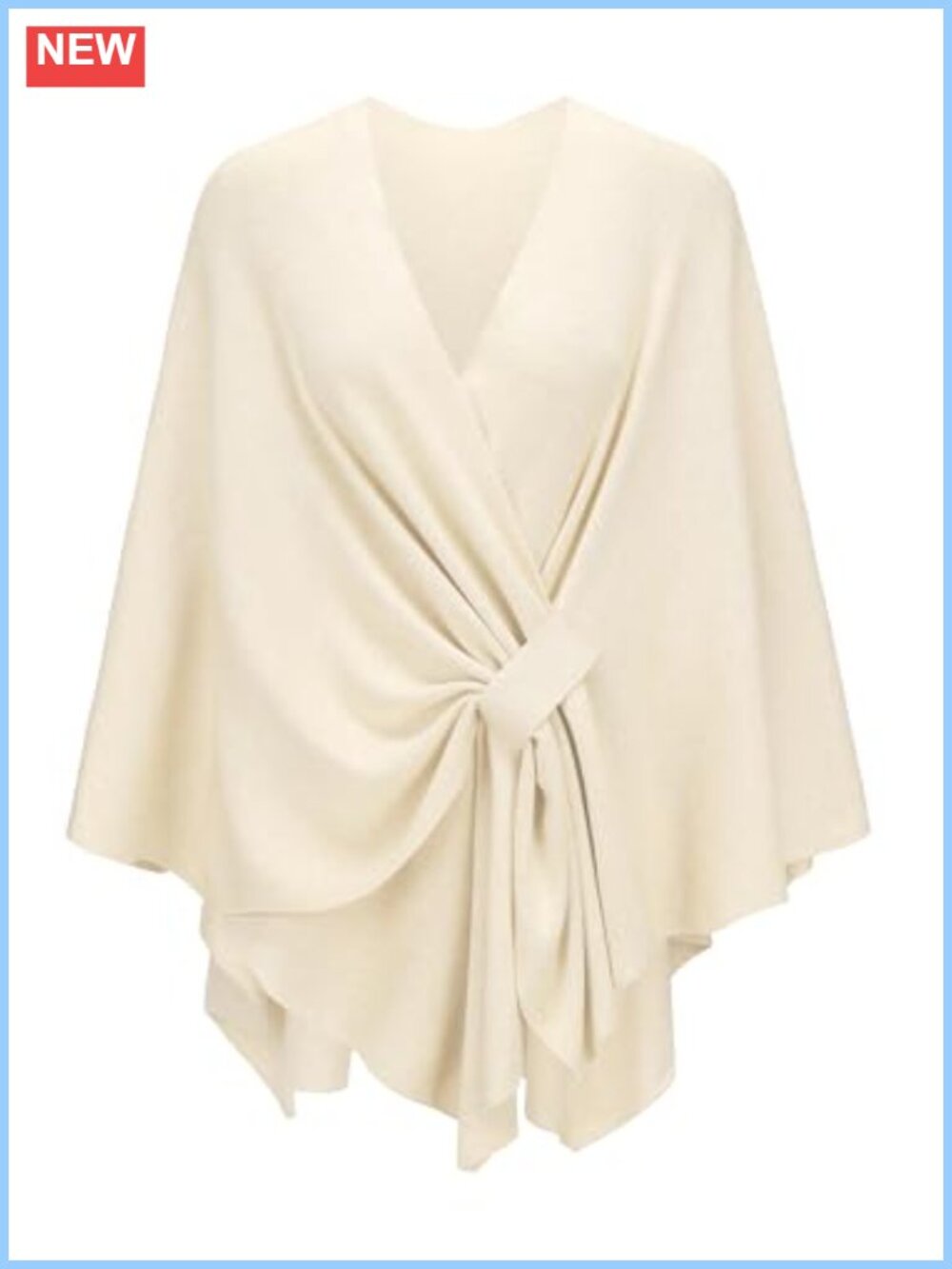 Soft Viscose Knit Shawl Wrap Poncho Ruana Cape Travel Scarf One Size